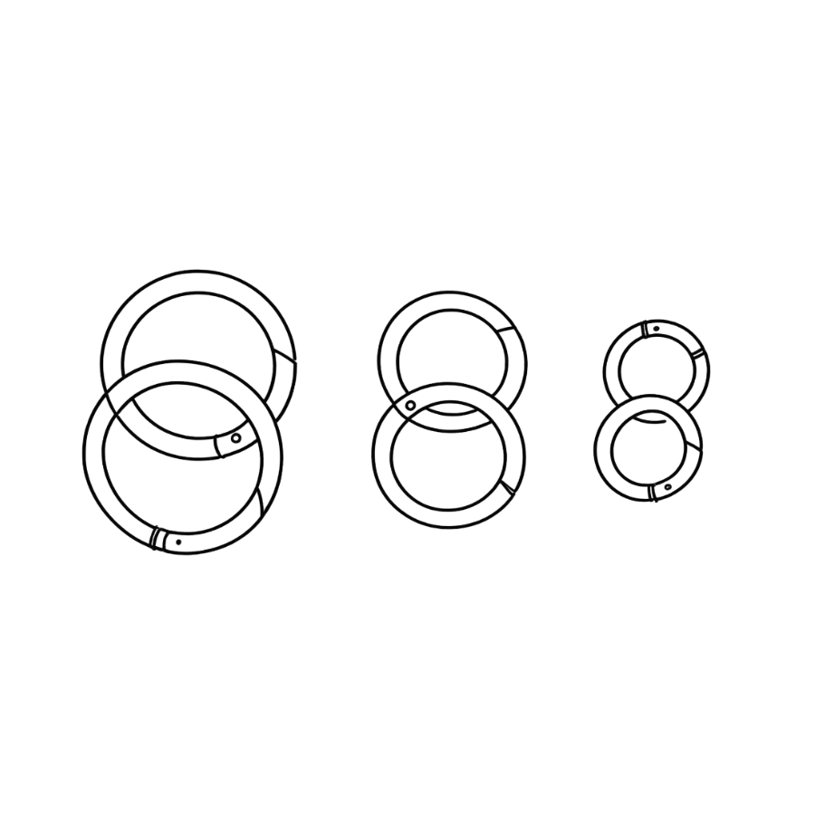 The O-ring hooks